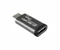Preview: Adapter, micro plug to USB C socket, aluminium box, space grey, DINIC Box